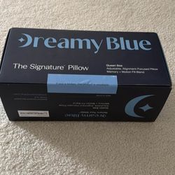 Dreamy Blue Signature Pillow Queen Size
