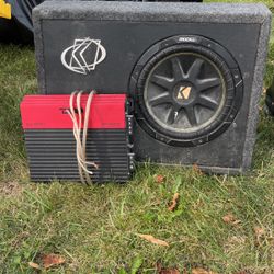 Speaker & Amplifier 