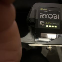 Ryobi 40V 4ah Lithium Battery (battery Only)