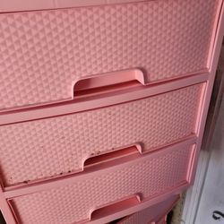 3 Drawer Cabinet Plastic Good Condition 