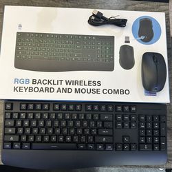 Wireless Keyboard And Mouse Combo 