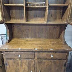 Wood China Hutch