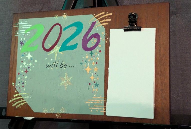 Customizable New Year Board