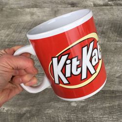 Huge 28 oz KitKat Hershey Candy Brand Coffee Soup Mug Cup by Galerie