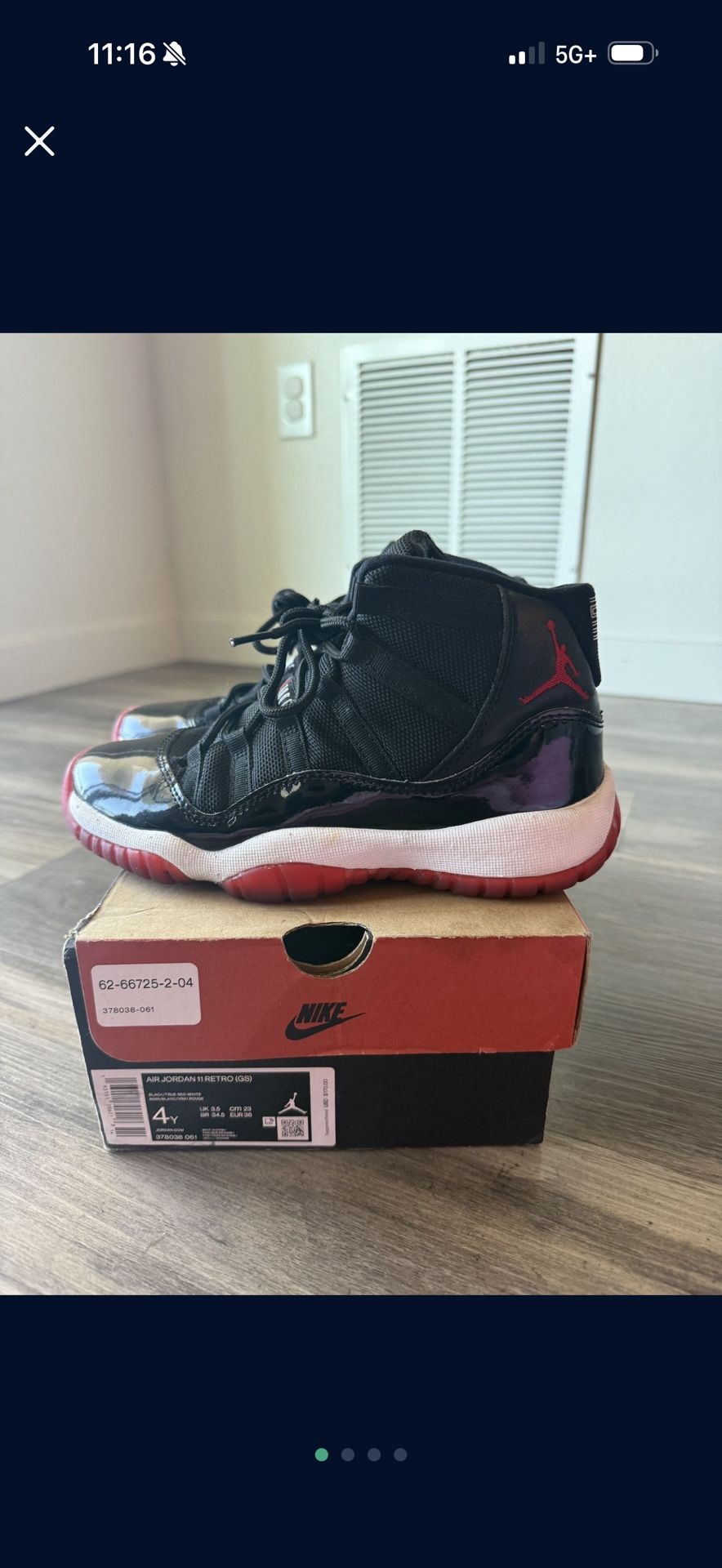 Jordan 11s 4y