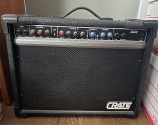 Crate G40C Amp and DOD FX10 footswitch