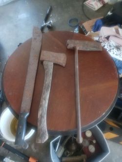 Vintage Axe and Hammer Lot