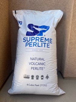 Perlite 4 Cubic Ft. OMRI