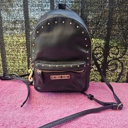 Victoria's Secret Women's Girl's Backpack Shoulder Bag Purse/Tote - Black