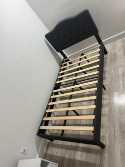 Free Twin/Single Sized Bed Frame with Headboard