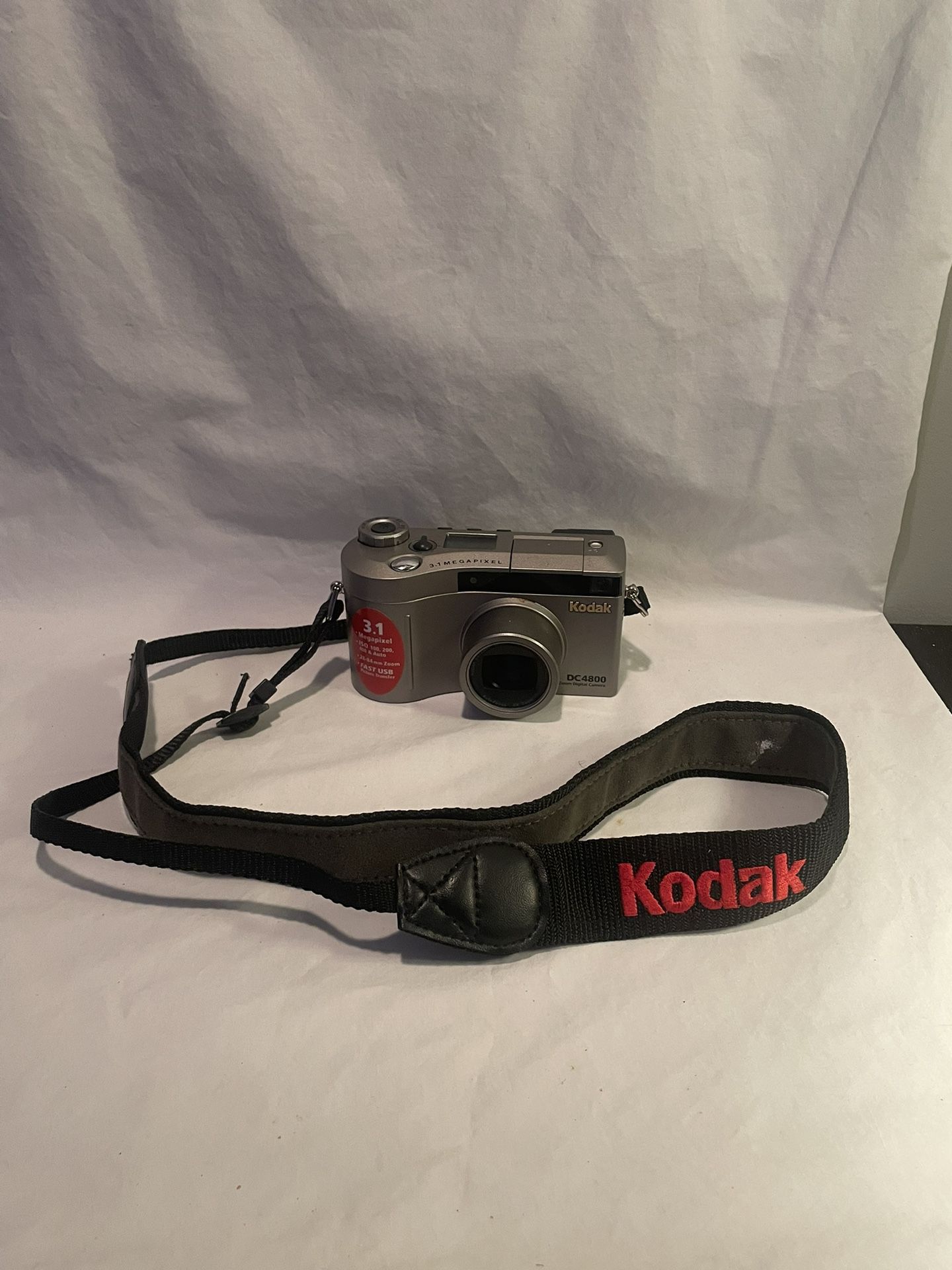 Kodak DC4800 3.1 MP Zoom Digital Camera With Strap