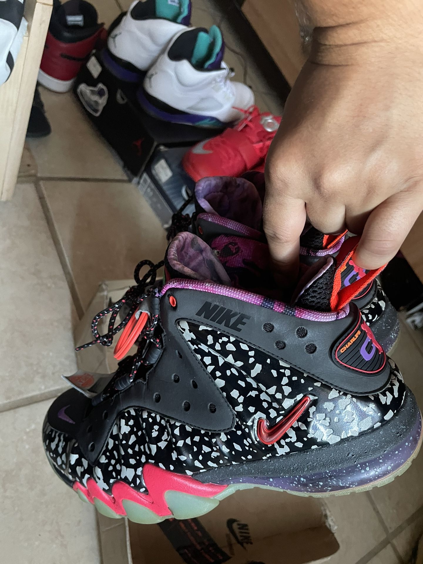 Air Jordan Pink 72s Nike Air Jordan Grapes KDs Global Game CB Area 72s