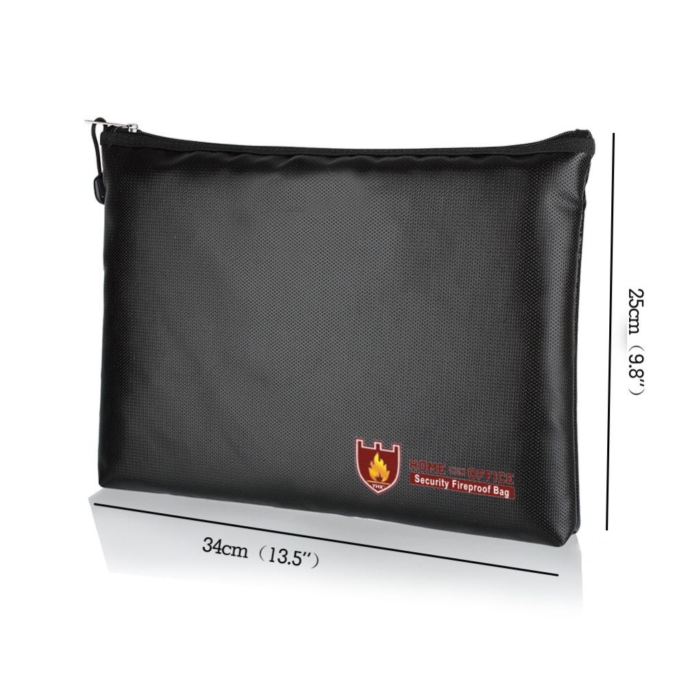 Home Office Security Fireproof Bag $15