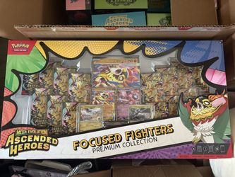 Pokemon Ascended Heroes Focused Fighters Premium Collection Sam’s Club