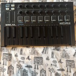 Arturia MiniLab MkII MIDI Keyboard Controller (25-Key) – Works Perfect