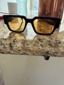 Prada PR 27ZS L (54 - 21) with Yellow lenses