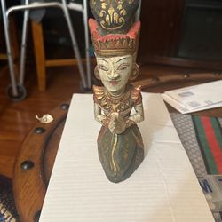 Buddha figurine  Hand carved