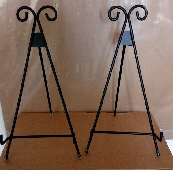 Picture frame stands