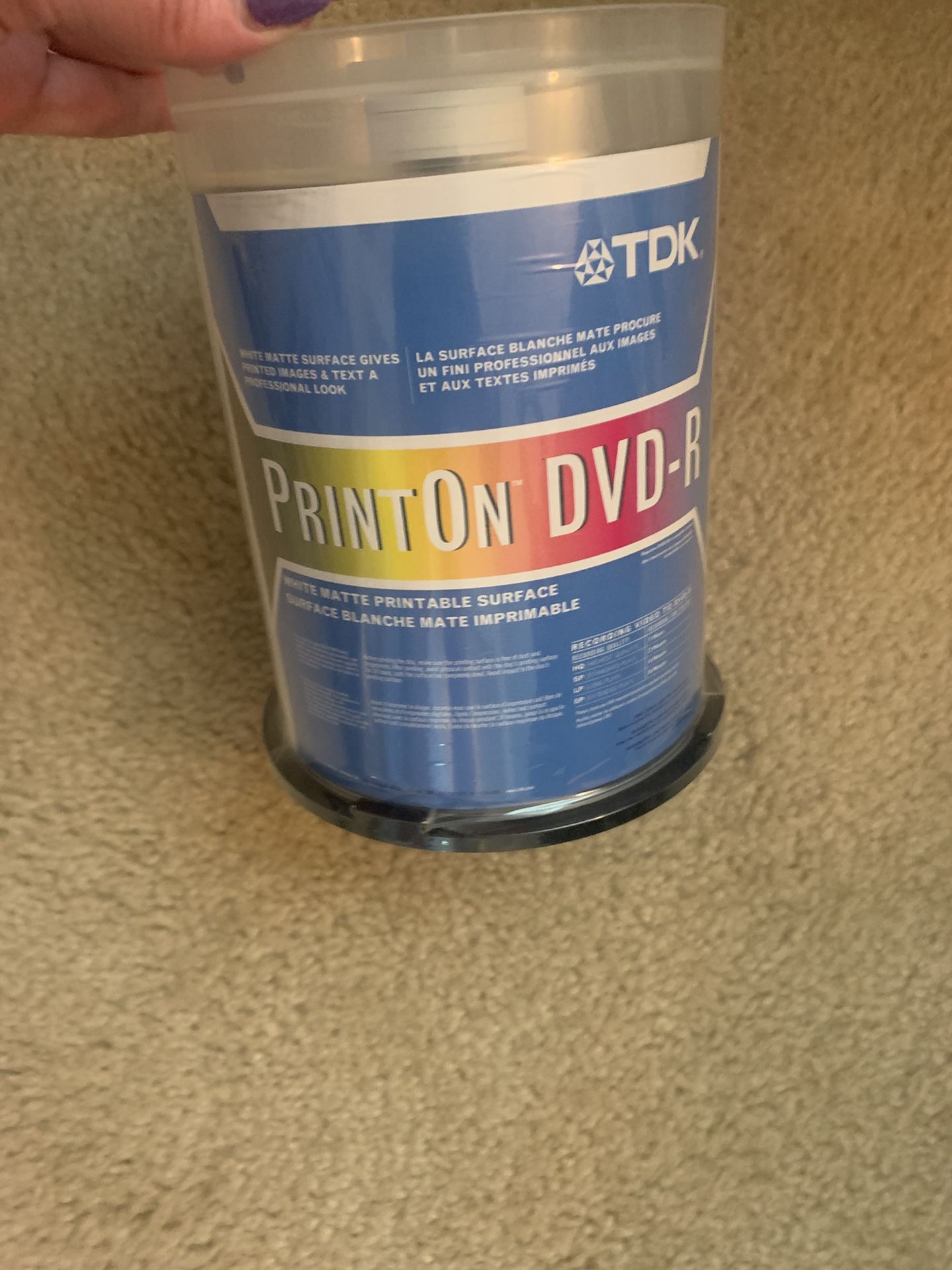 TDK DVD-R Printable Discs
