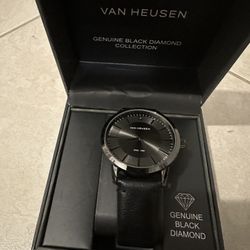 Van Heusen Black Diamond Watch