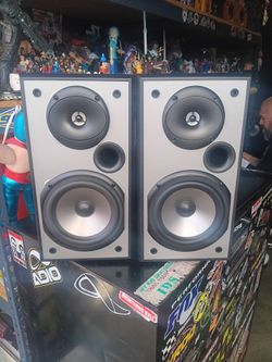 Pioneer S-H153B 2-Way Bookshelf Speaker Pair Front Port (2002)
