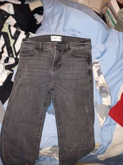 Abercrombie Kids Gray Straight Jeans