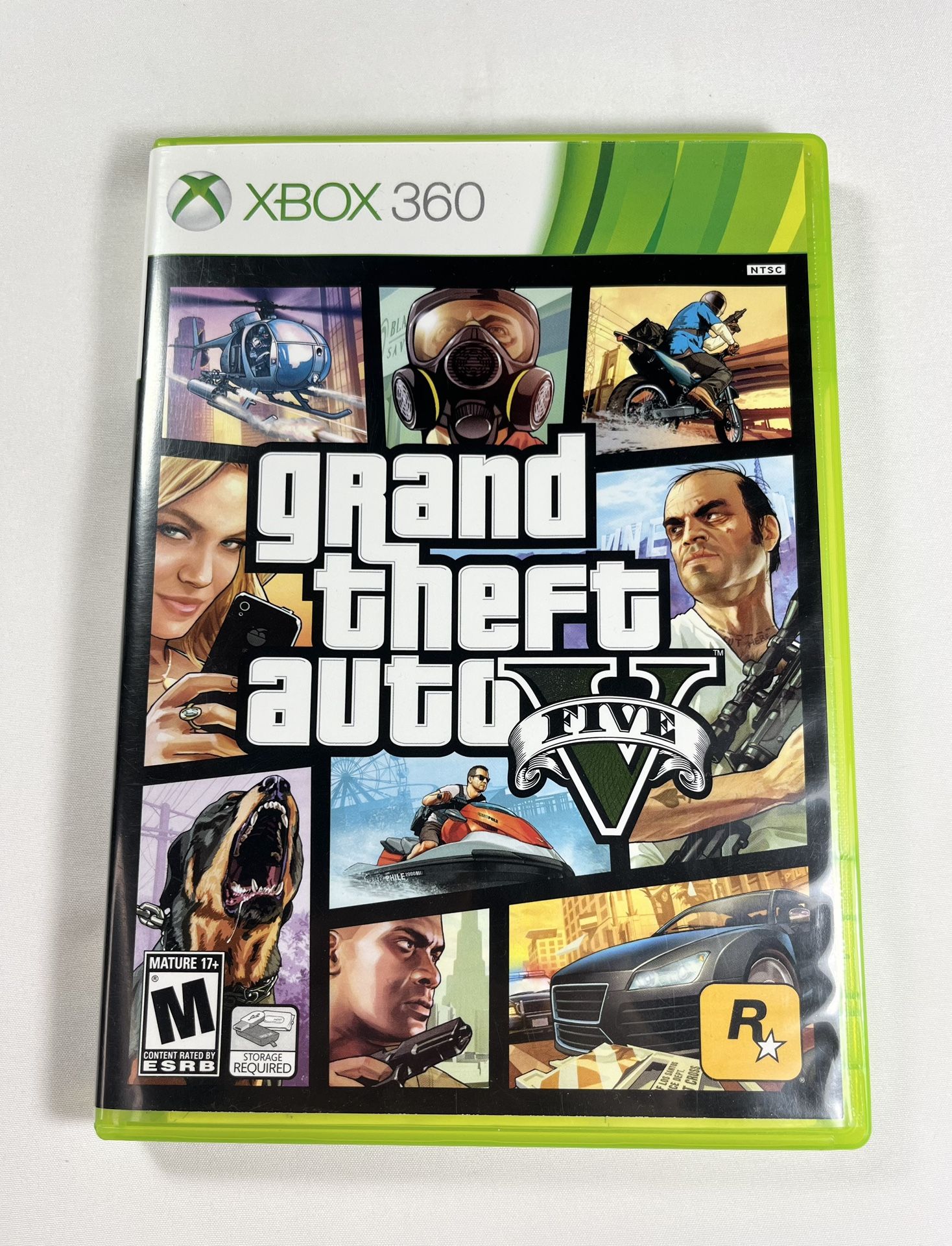 Grand Theft Auto V Xbox (contact info removed) Complete with Map and Manual Tested