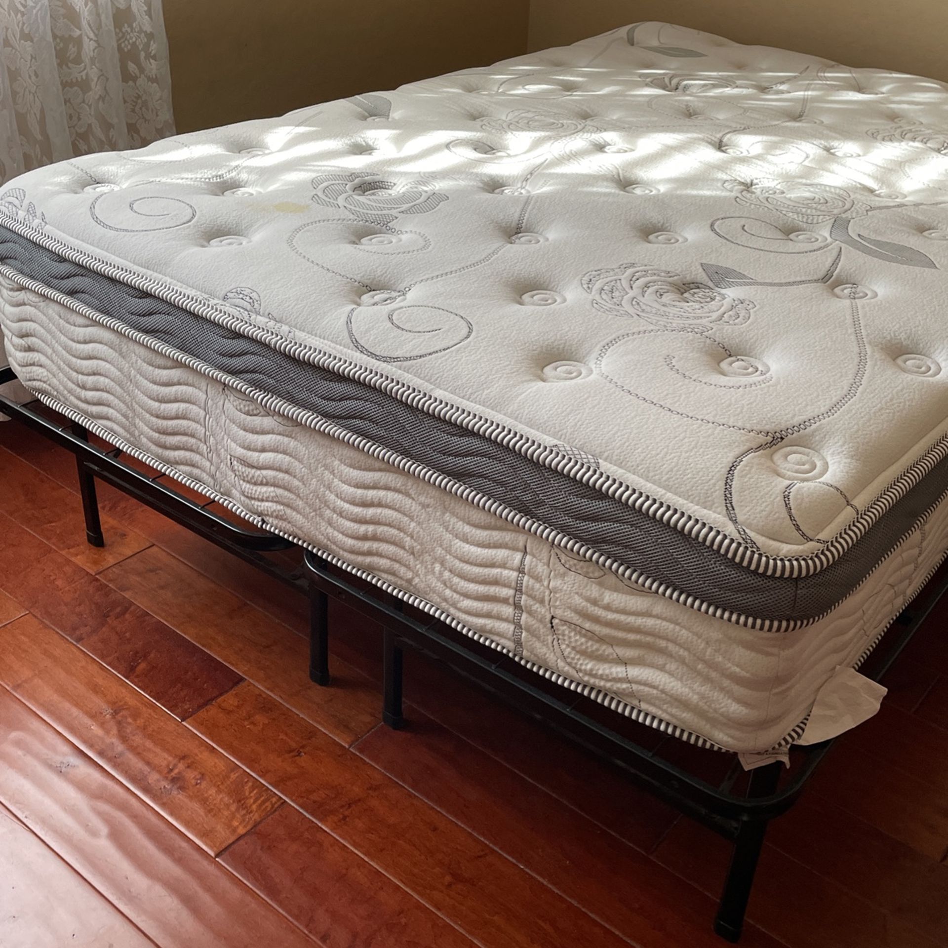 Full Size Mattress With Bed frame for Sale in Chandler, AZ OfferUp