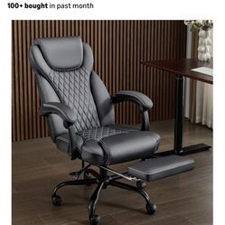 Reclining Office Chair With Foot Rest