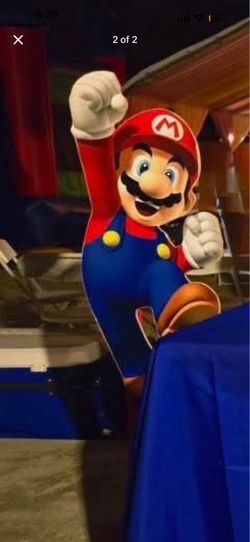 Mario and Luigi party stand