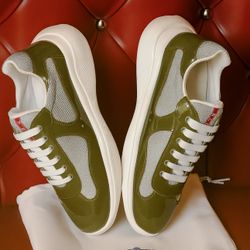 Olive 🫒 Green Prada Shoes Sz 42