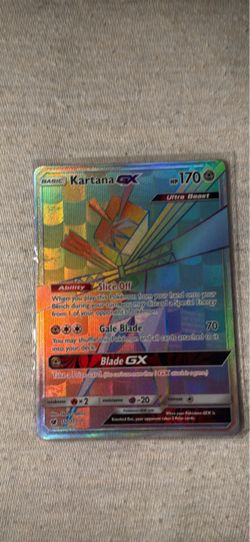 Kartana GX Full Art Rainbow Rare Pokémon Card
