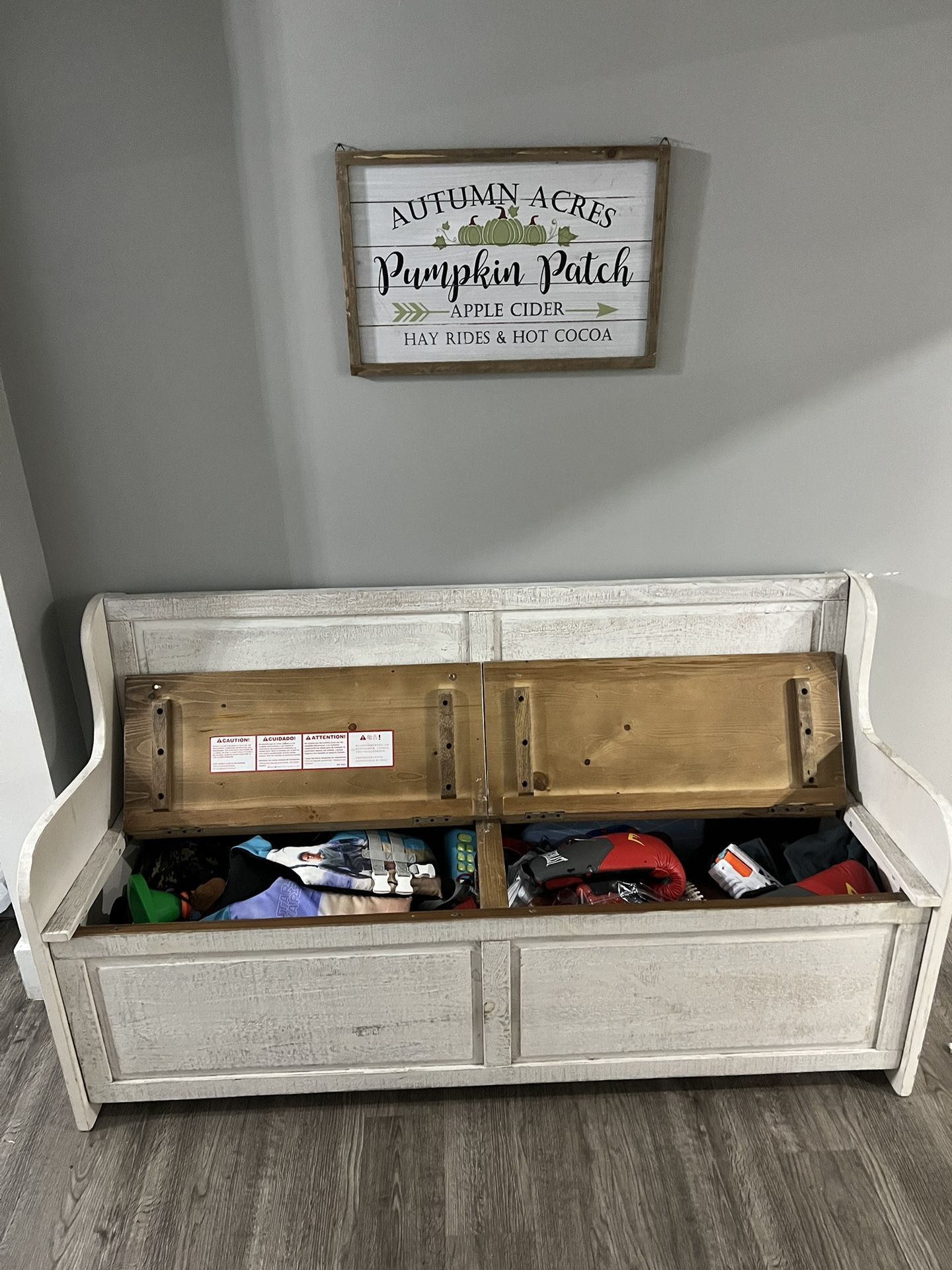 Wood Bench Storage for Sale in Miami, FL OfferUp