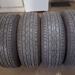 Set de 4 Llantas 255 70 17 Semi Nuevas 