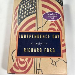 Independence Day By Richard Ford 1995 Hardcover Signed First Edition