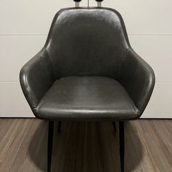 Dark Grey Accent/Office Chair