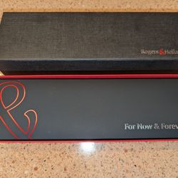 Rogers And Hollands Pure Silver Heart Bracelet Brand New The For Now And Forever Collection