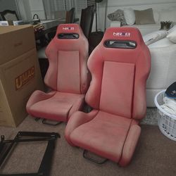 NRG bucket seats
