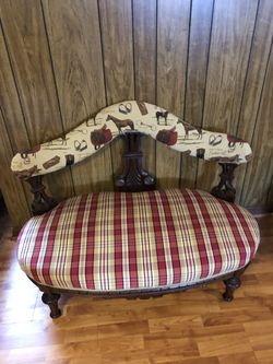 Antique settee
