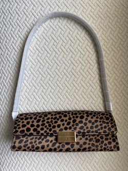 Michael Kors Leopard Print Shoulder Bag – NEW