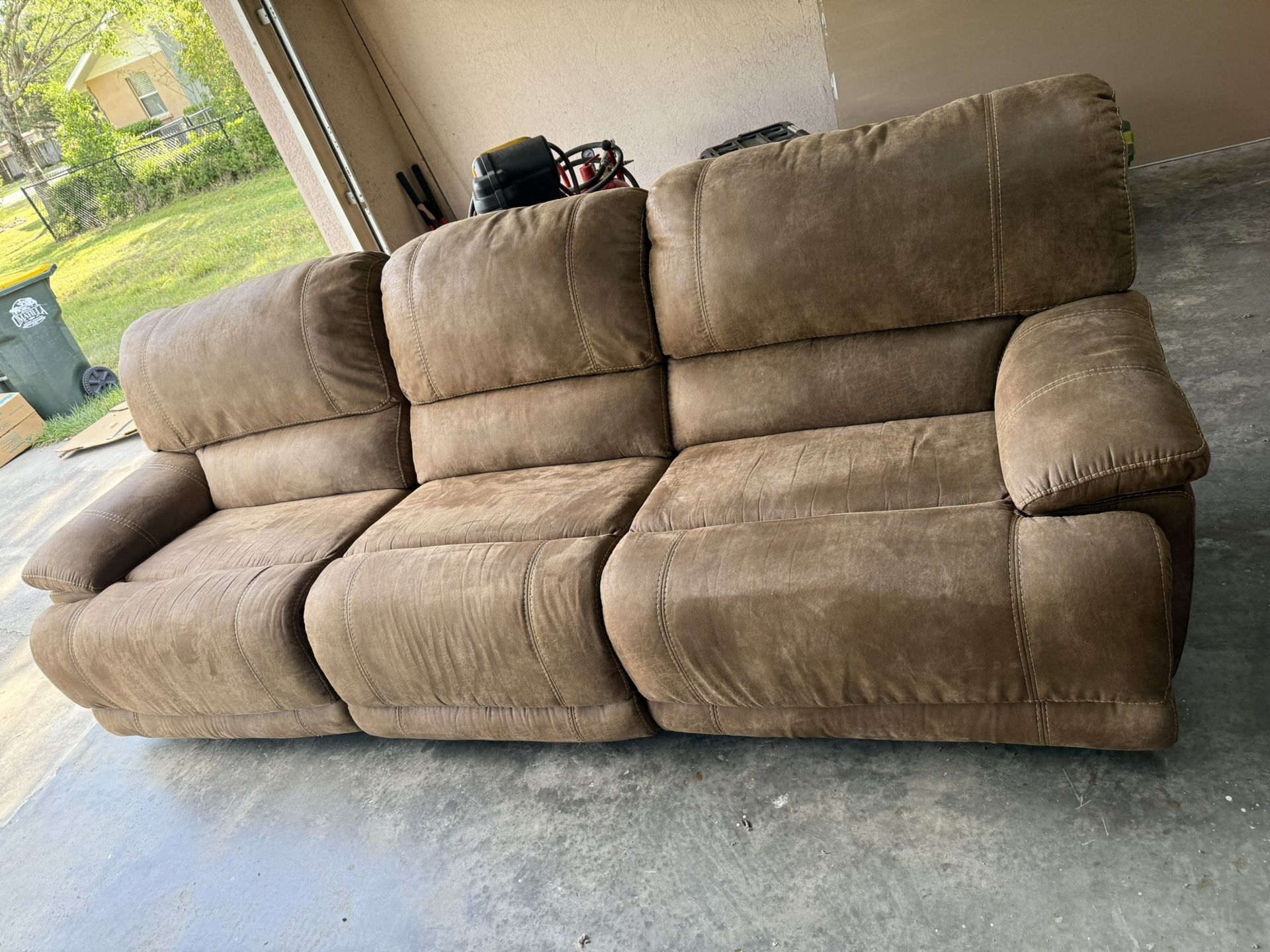 Power Reclining Couch