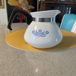 Vintage corning ware coffee pot
