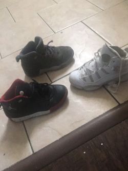 nike and jordans timberlands