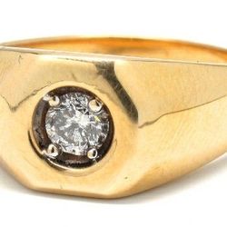 Mens .40 CT Diamond Ring