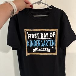 First Day Of Kindergarten Shirt