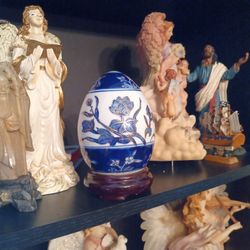 Vintage Porcelain Egg