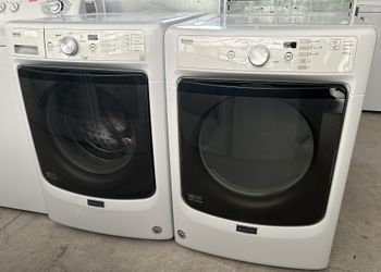 Maytag Front Load Washer & Electric Dryer 