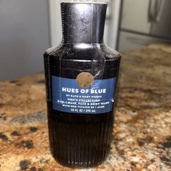Bath & Body Works Hues Of Blue 3 In One Hair, Face & Body Wash 