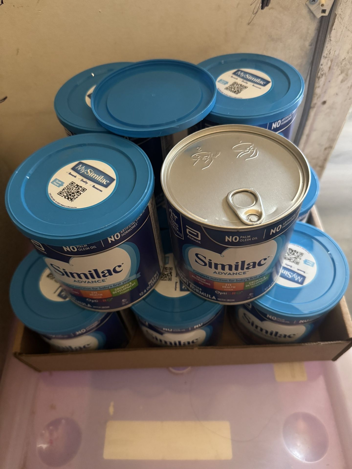 Formula De Bebés Tengo 10 Latas 15 Cada Latas