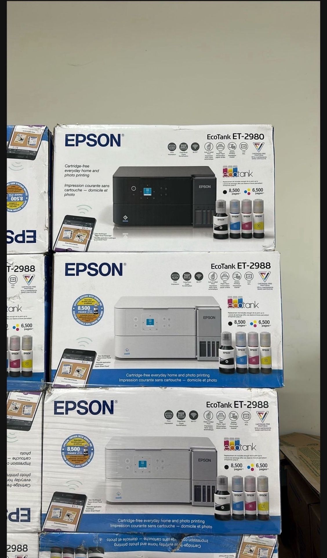 Epson EcoTank ET 2980 & 2988